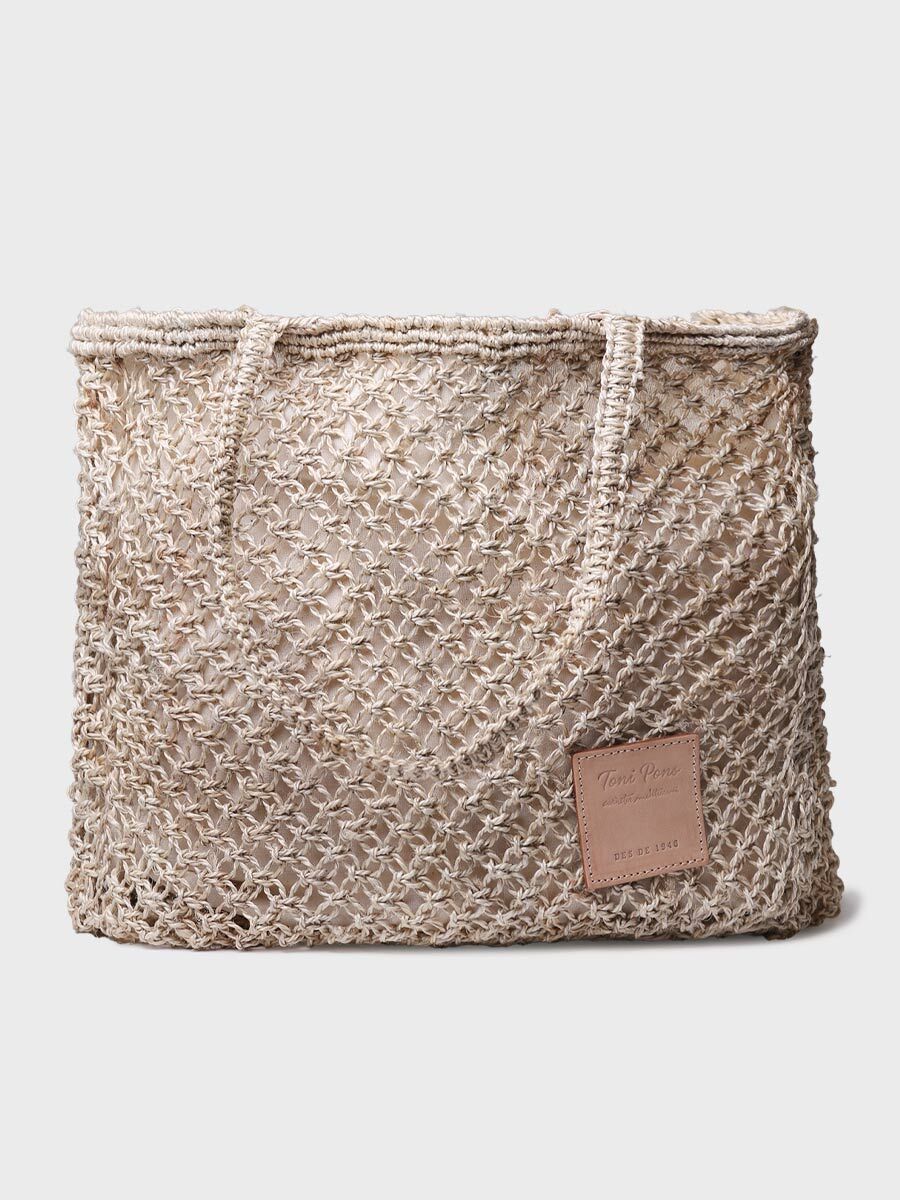 Women's shopper bag in jute braid - GANGES