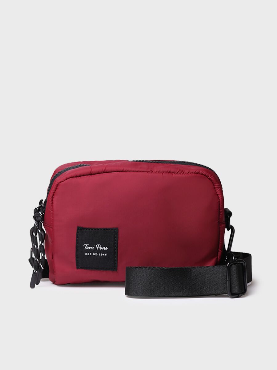 Women's shoulder bag in burgundy | GRANGER