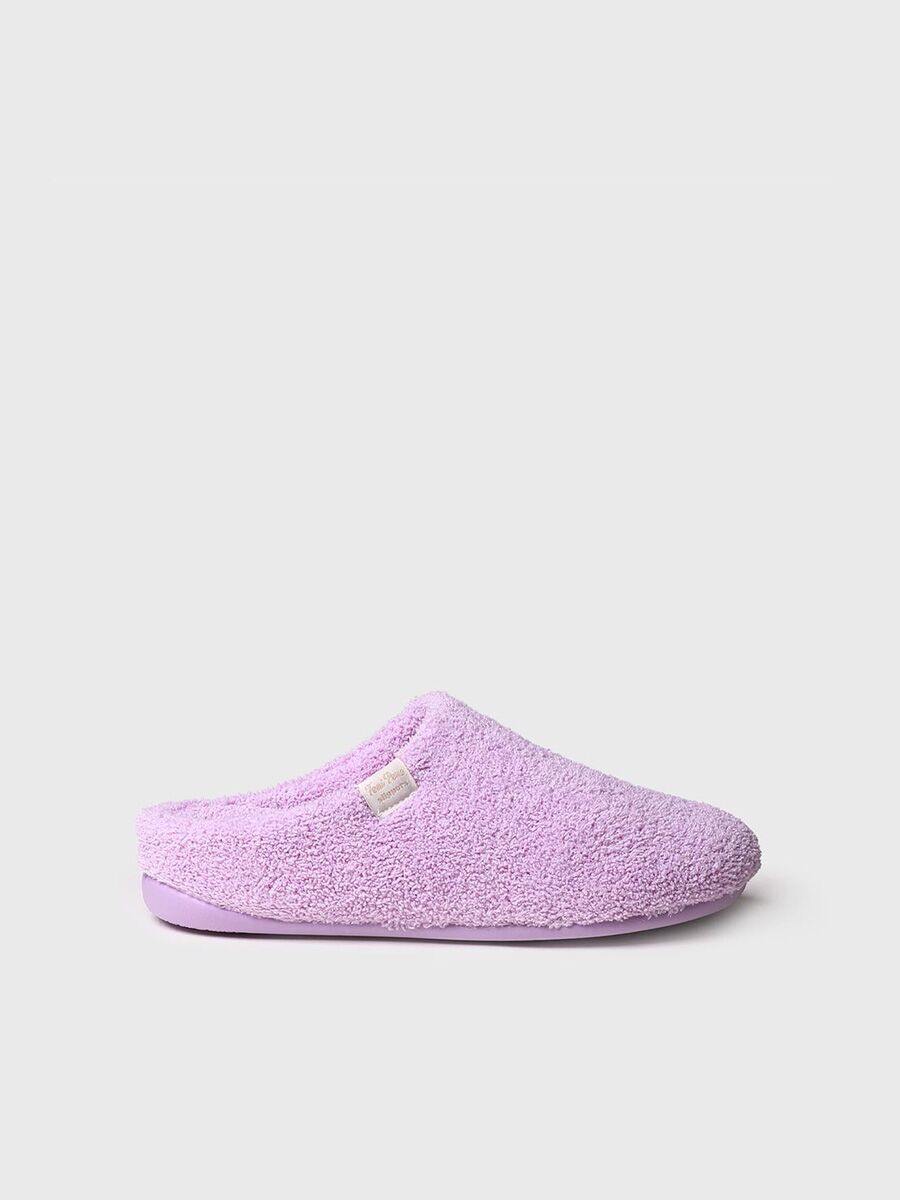 Women's slippers in Mallow colour - MELY-AR