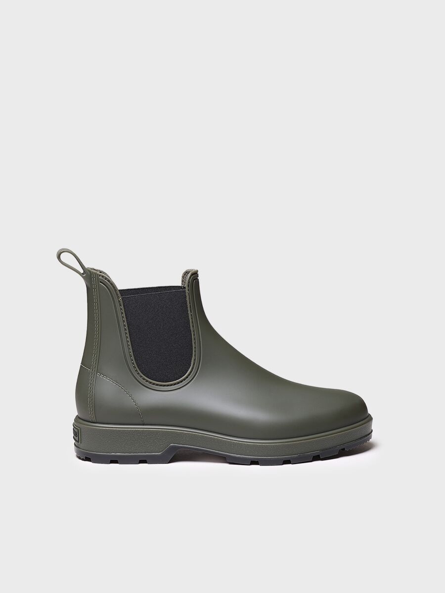 Men's Waterproof Ankle boot in Khaki - BOSTON