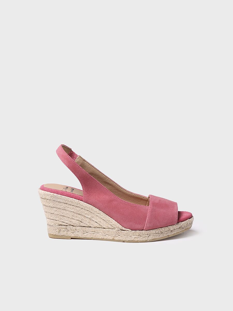 Open wedge espadrilles in Brown colour - MONZA-A