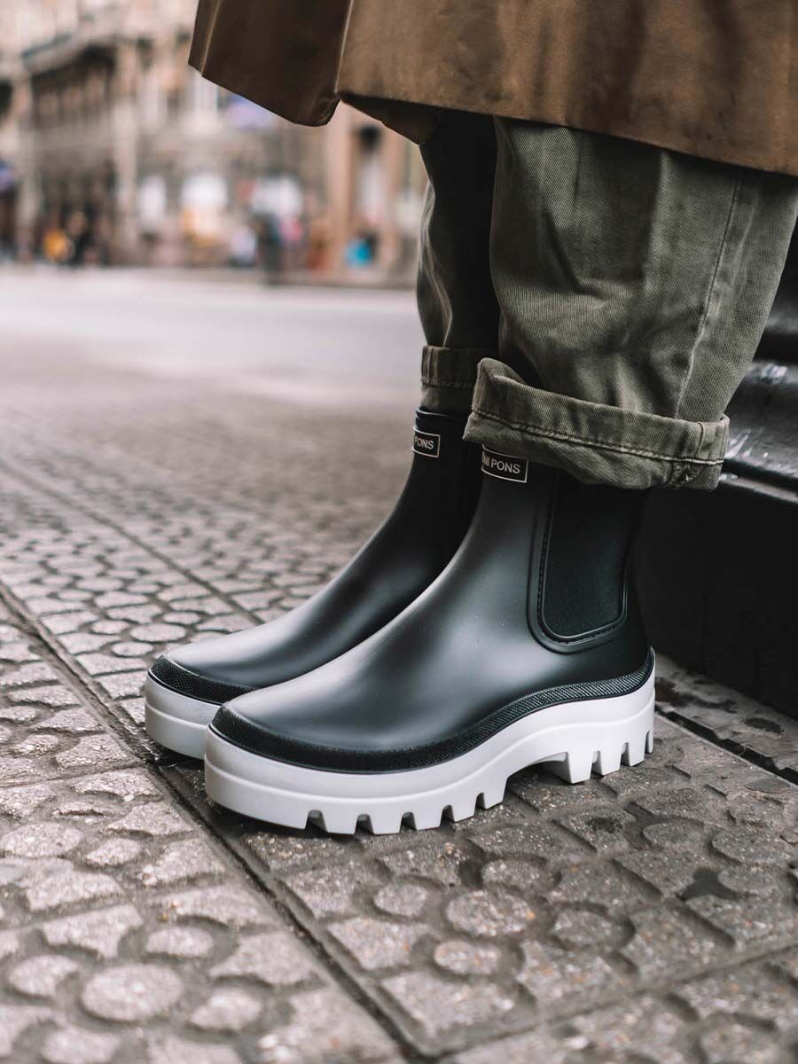 Women's Chelsea-style Rain Ankle Boot in Ice - COVENT