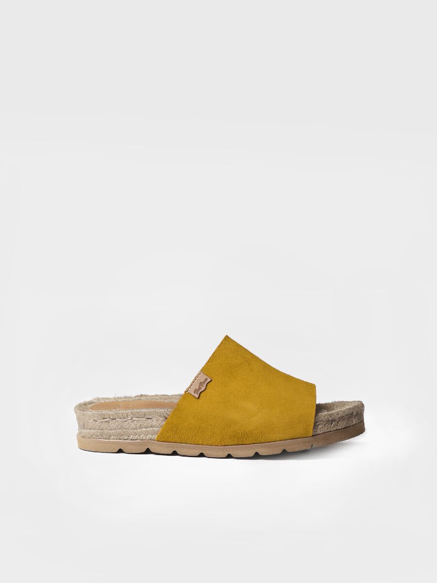 Zoya Yellow Sandals | Yellow sandals, Leather, Accessories shoes