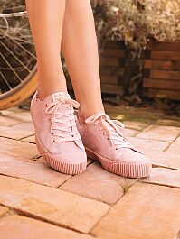 ▷ Zapatillas deportivas bajas  Bambas de mujer de caña baja - GILDA-SL  color Crudo